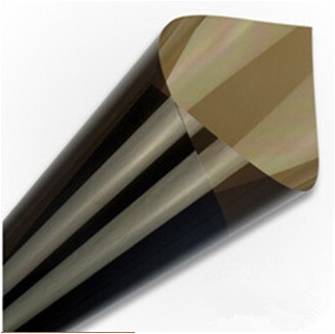 Bande pare-soleil bronze de film solaire teinte dégradée translucide largeur 20cm pour haut de pare-brise - VENDU AU METRE