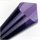 Bande pare-soleil violette de film solaire teinte dégradée translucide largeur 20cm pour haut de pare-brise - VENDU AU METRE