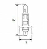 Ampoule DELTAMICS™ H1 Xenon Extra 12v 55w (lot de 2)