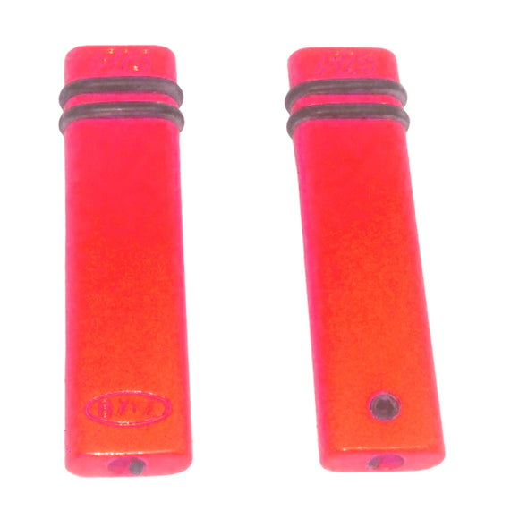 Loquets rouges de fermeture de portes RENAULT Twingo, Super 5, Express...(jeu de 2) - plusieurs coloris