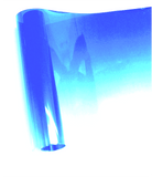 Bande pare-soleil bleue de film solaire teinte dégradée translucide largeur 20cm pour haut de pare-brise - VENDU AU METRE